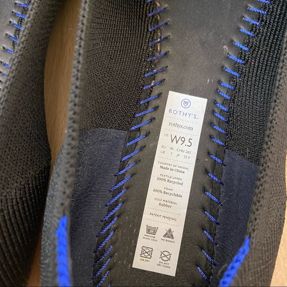 Rothy’s The Loafer Black Round Toe - Picture 8 of 9